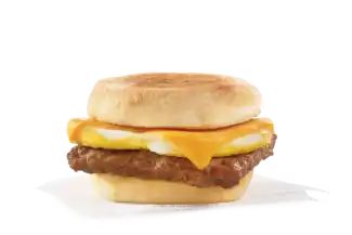 Classic Sausage Egg & Cheese Sandwich