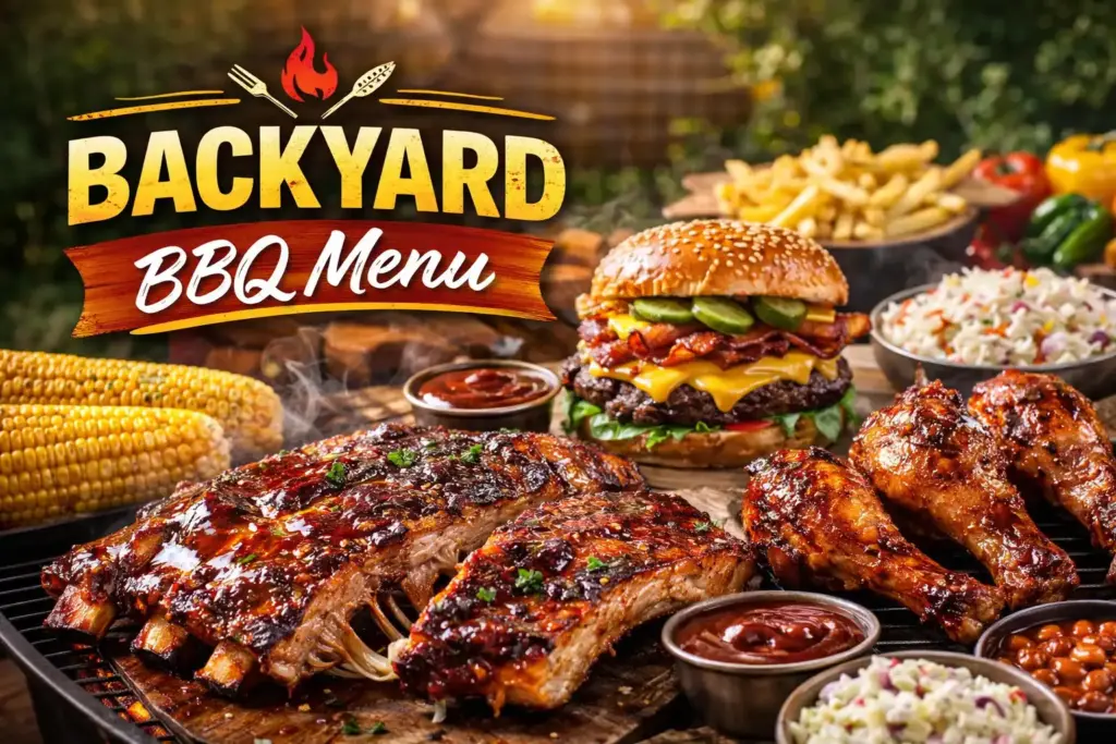 Backyard Bbq Menu