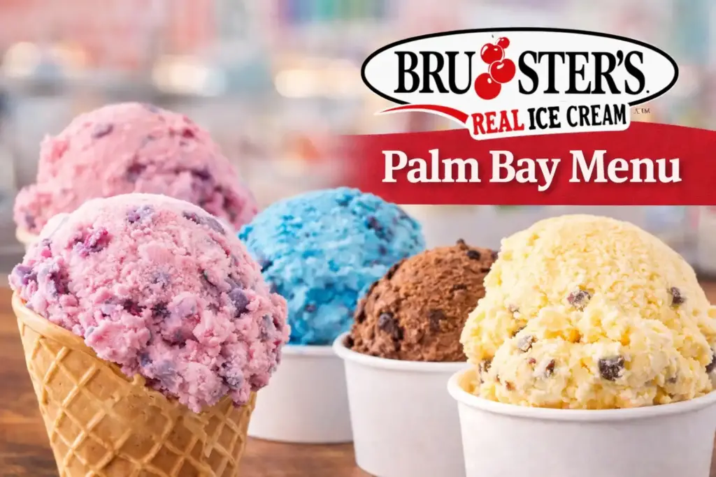 Bruster's Real Ice Cream Palm Bay Menu