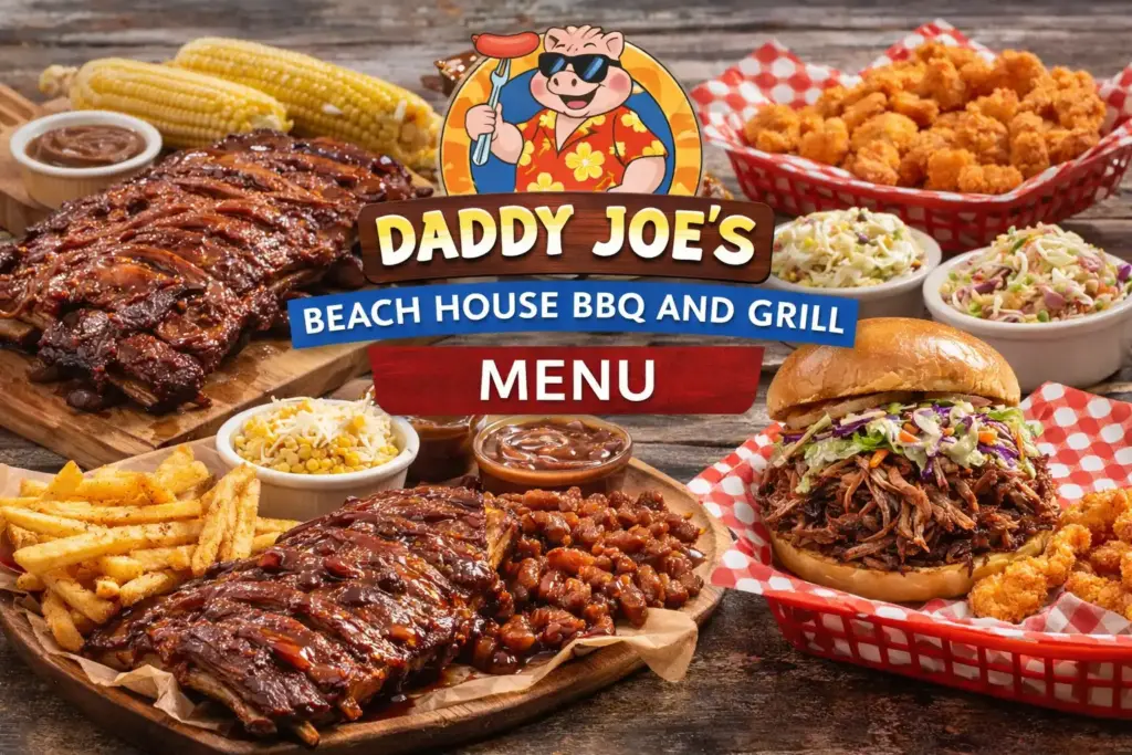 Daddy Joe's Beach House BBQ And Grill Menu