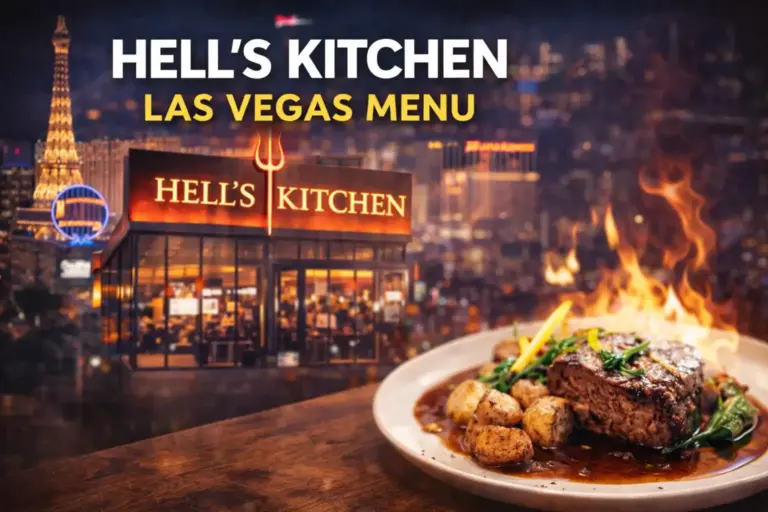 Gordon Ramsay Hell's Kitchen At Caesars Palace Las Vegas Menu