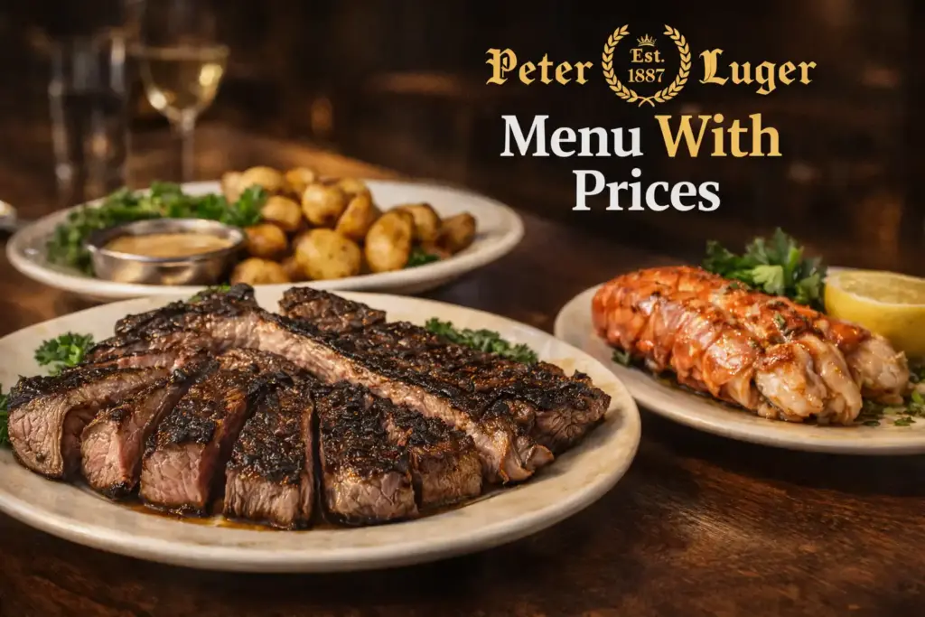 Peter Luger Menu With Prices