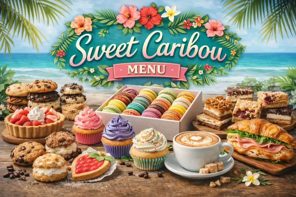 Sweet Caribou Menu