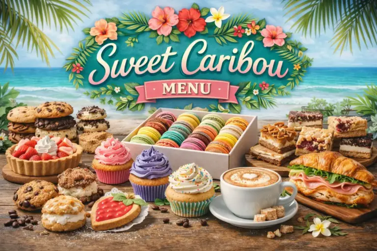 Sweet Caribou Menu