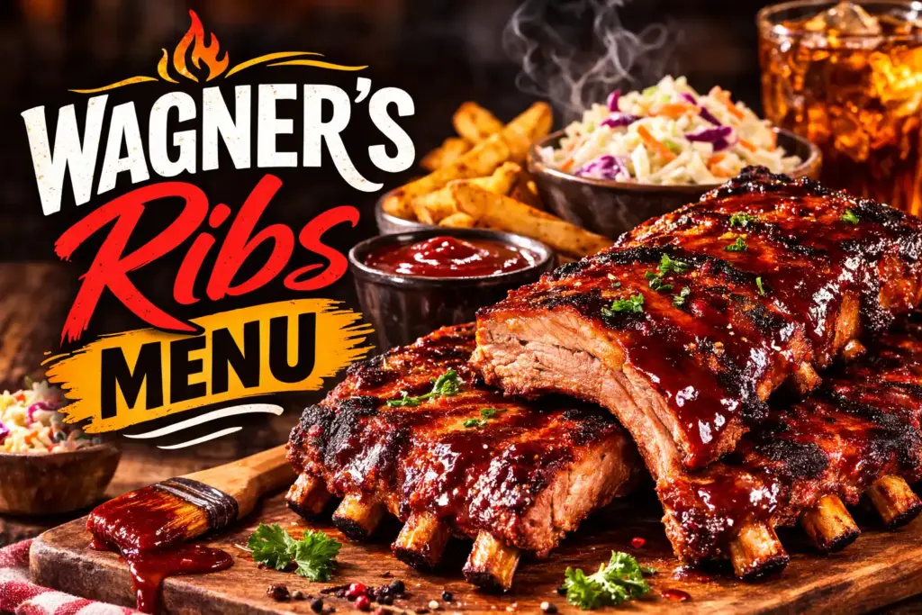 Wagner's Ribs Menu